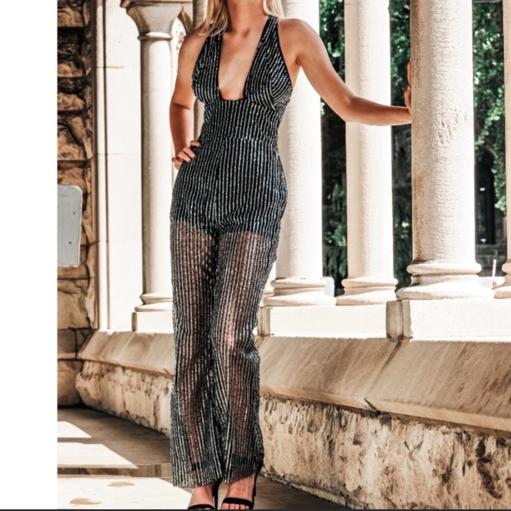 Sequin Jumpsuit